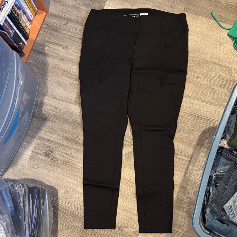 Carhartt Black Utility Fleece Lined Leggings